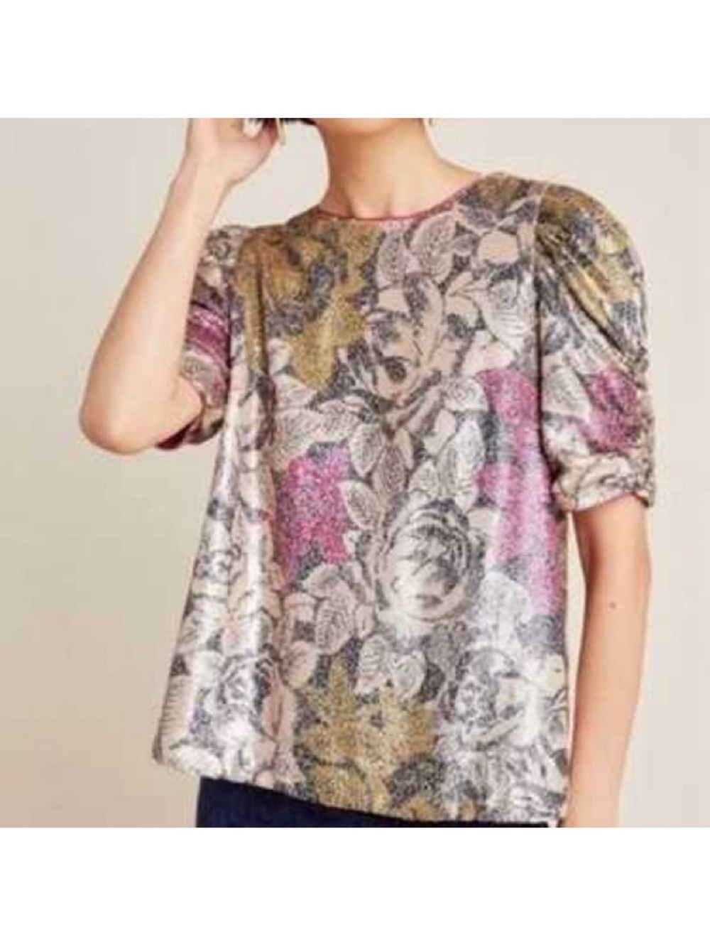 Anthropologie Marie Sequin Top NWOT